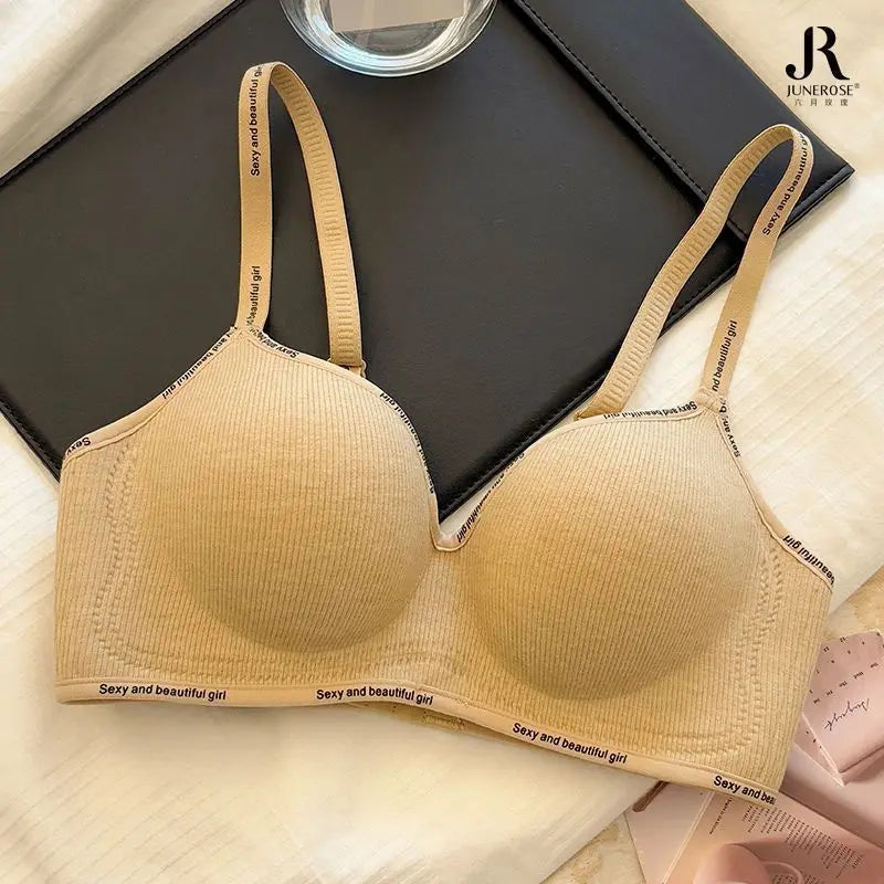 Extreme Push Up Bra for Small Chest - Deep Contour Cup, Max Round Shape & Lift, Wireless Youthful Style AA/A/B Cup