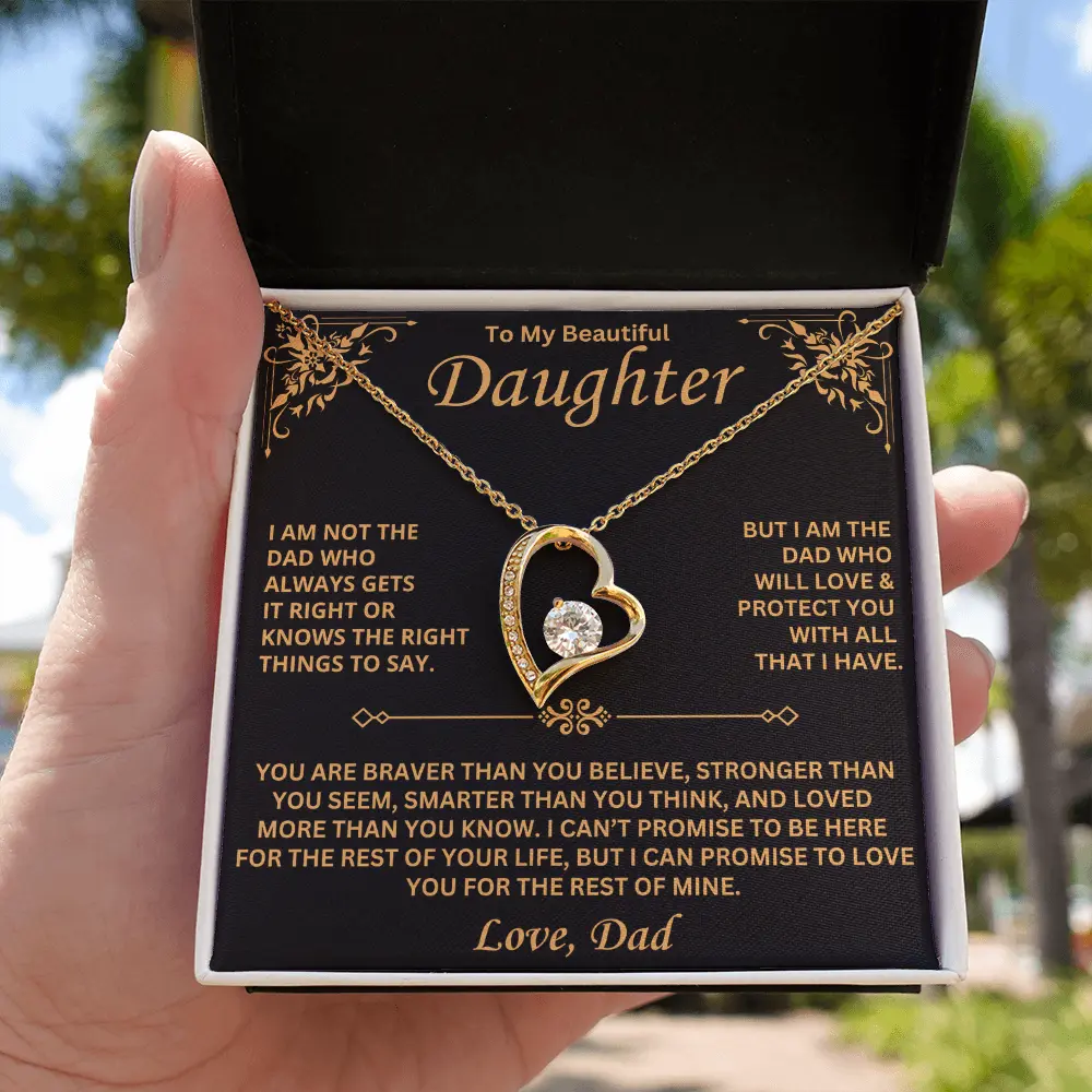 To My Daughter – A Heart of Love from Dad