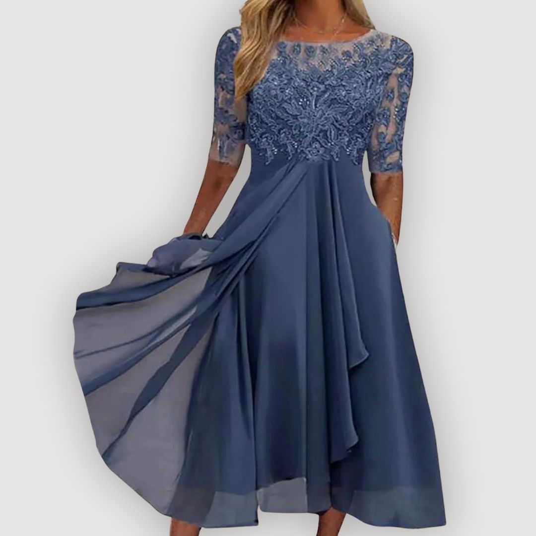Donatalia | Elegant Chiffon Dress