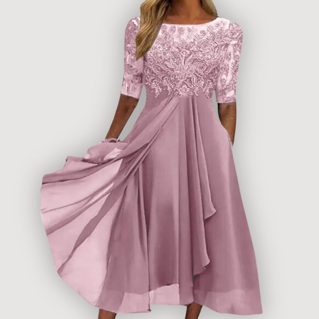 Donatalia | Elegant Chiffon Dress