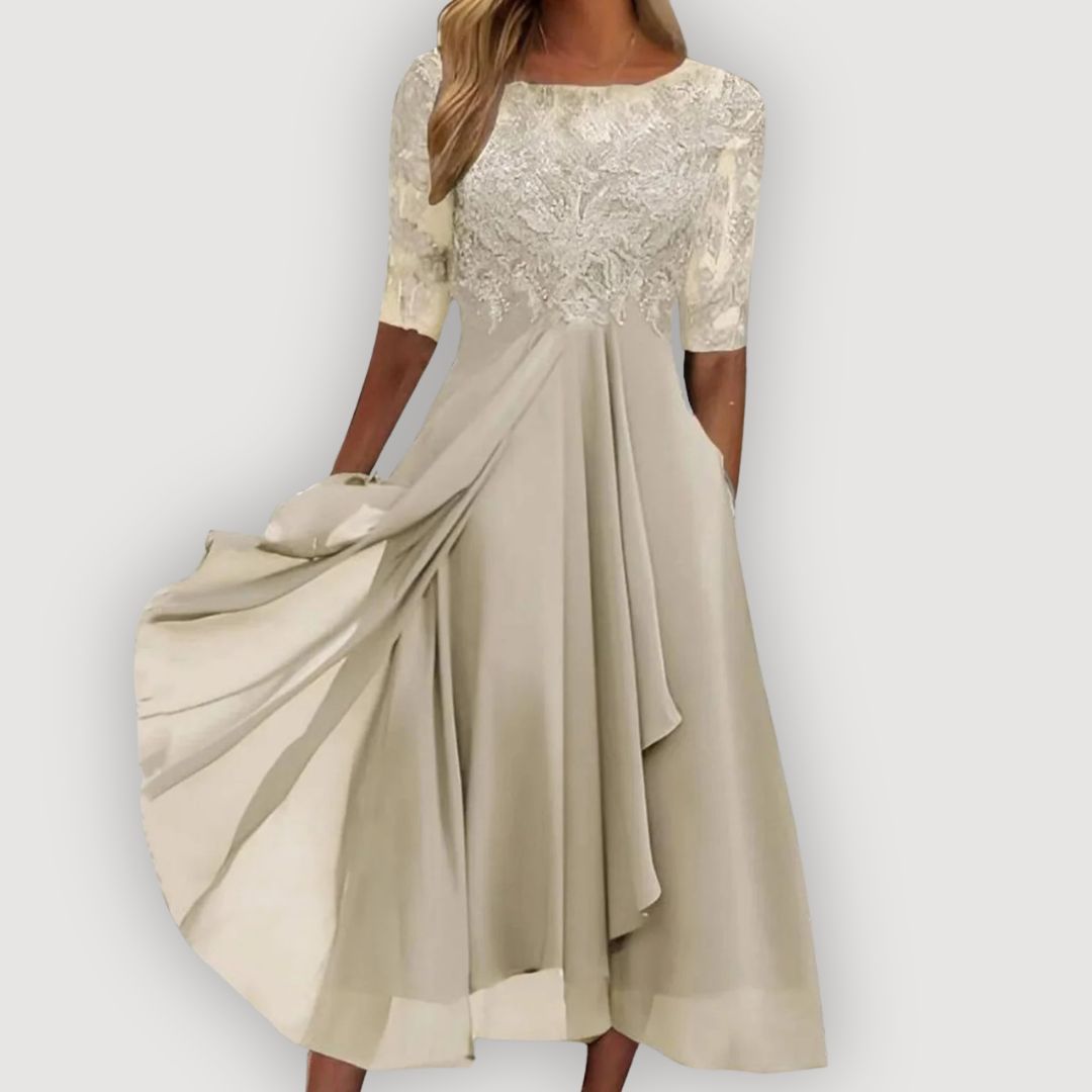 Donatalia | Elegant Chiffon Dress