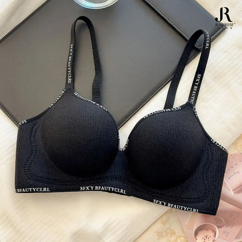 Extreme Push Up Bra for Small Chest - Deep Contour Cup, Max Round Shape &amp; Lift, Wireless Youthful Style AA/A/B Cup