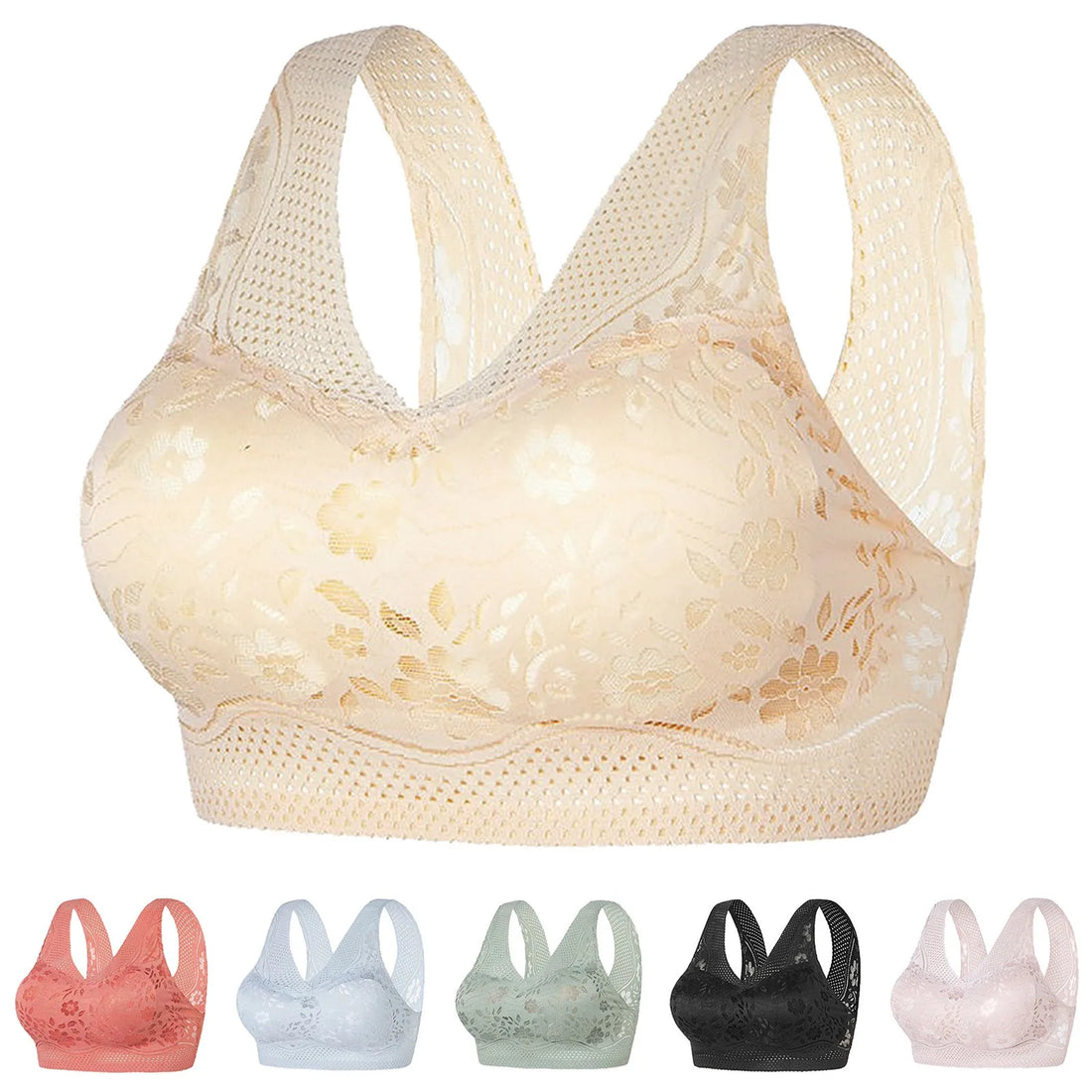 Push Up Wireless Brassiere For Female Women&