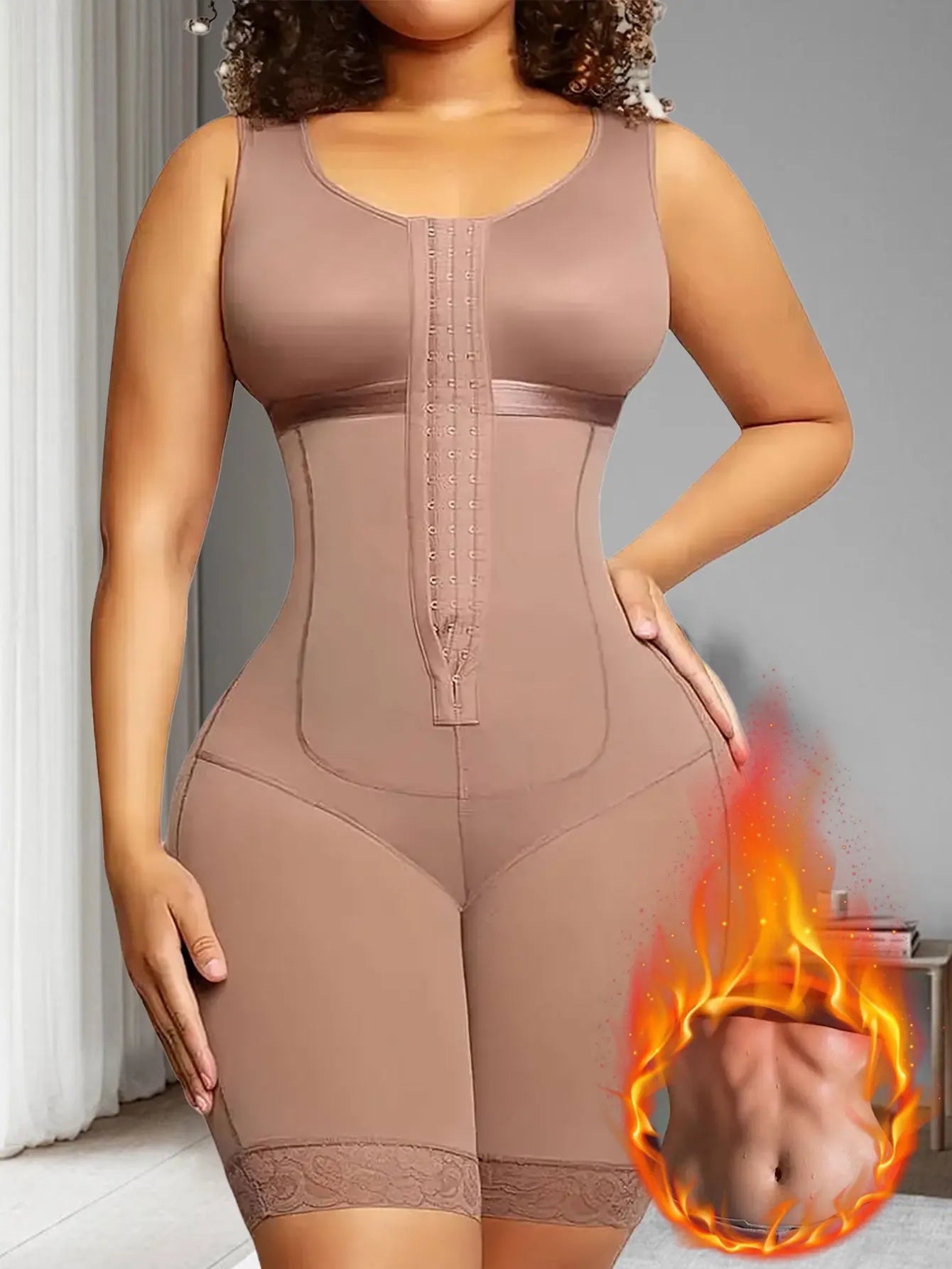 Women Tummy Control Full Body Shapewear Postoperative Girdle  Postpartum Sculpting Shapewear Flat Belly Faja