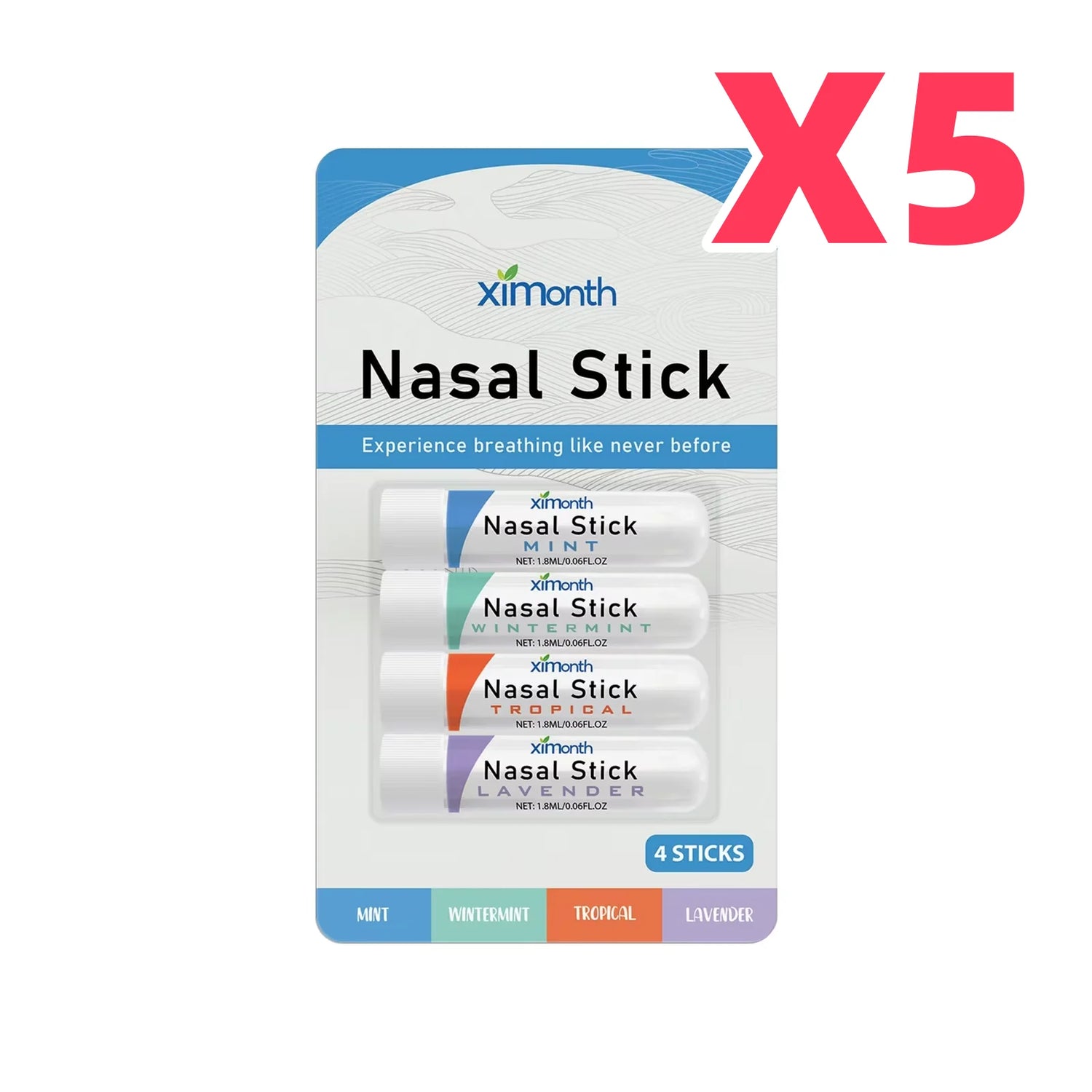 Aromatherapy Nasal Stick – Refresh &amp; Focus Boost
