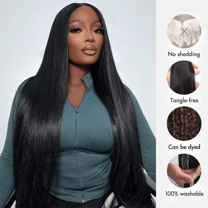 Glueless Straight Wig