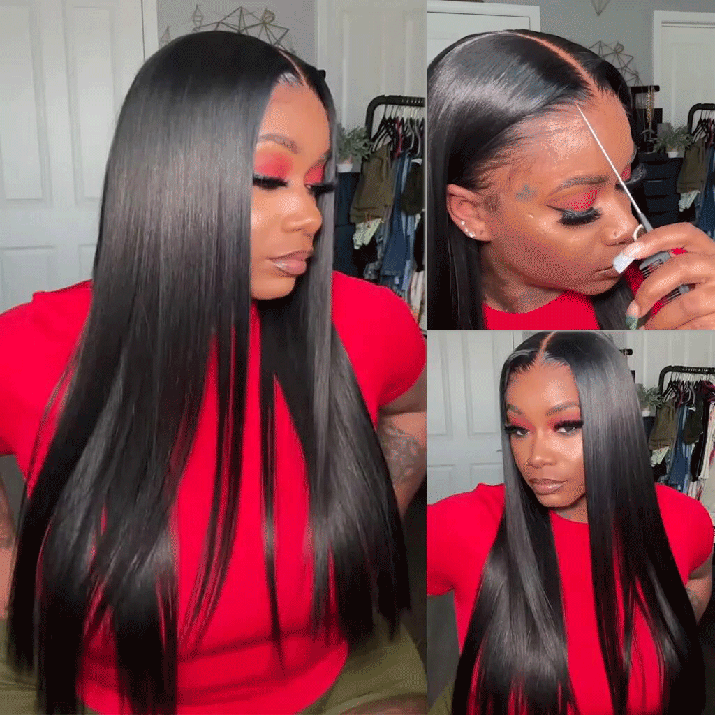 Glueless Straight Wig